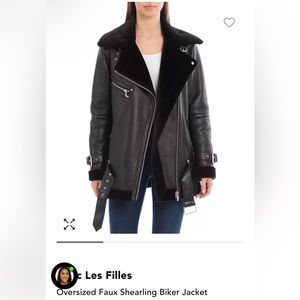 Avec les filles biker jacket